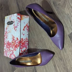 Chinese Laundry Purple Heels 8